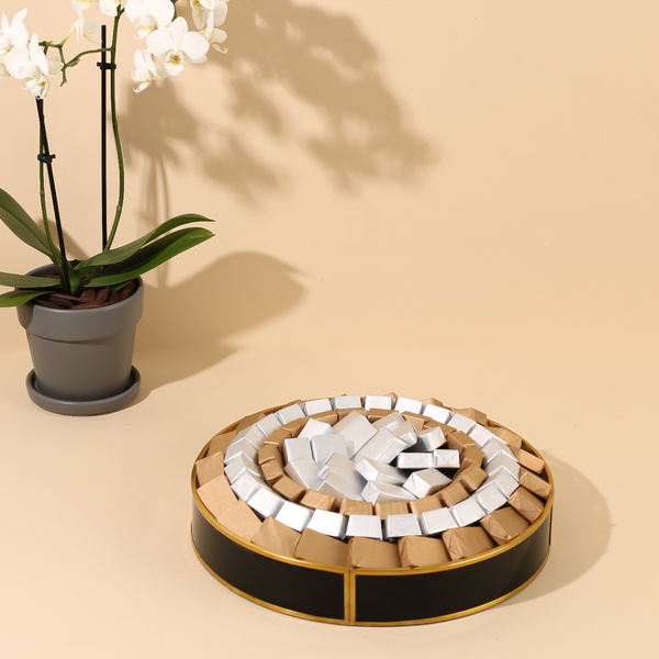 Belgian Chocolates - Black Tray