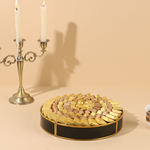 Belgian chocolates - Black tray