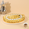 Belgian Chocolates - White and Gold Tray